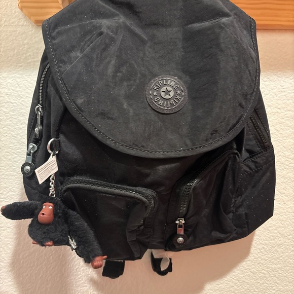 Kipling Black Backpack - Picture 1 of 1